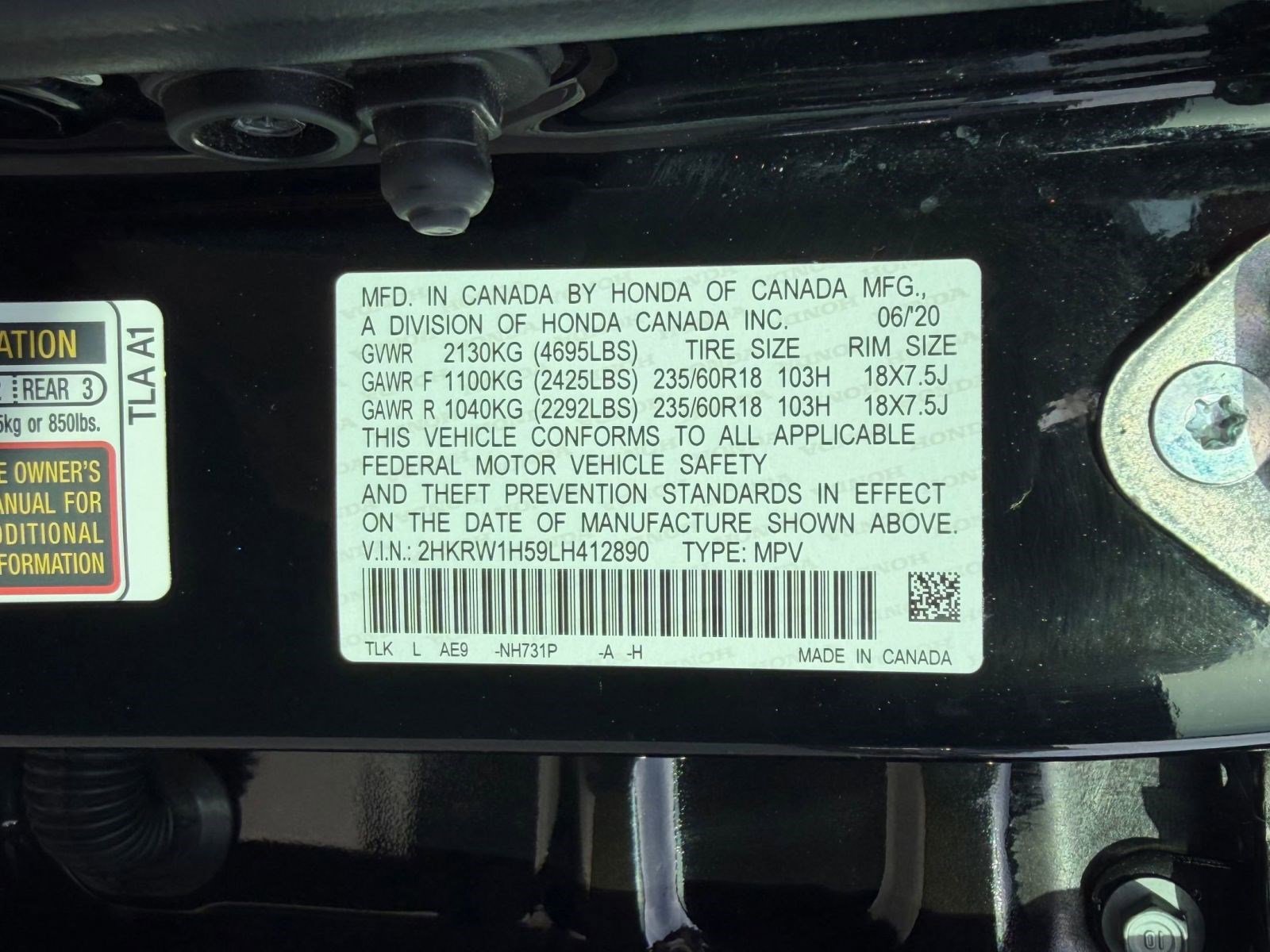 Used 2020 Honda CR-V EX image 18