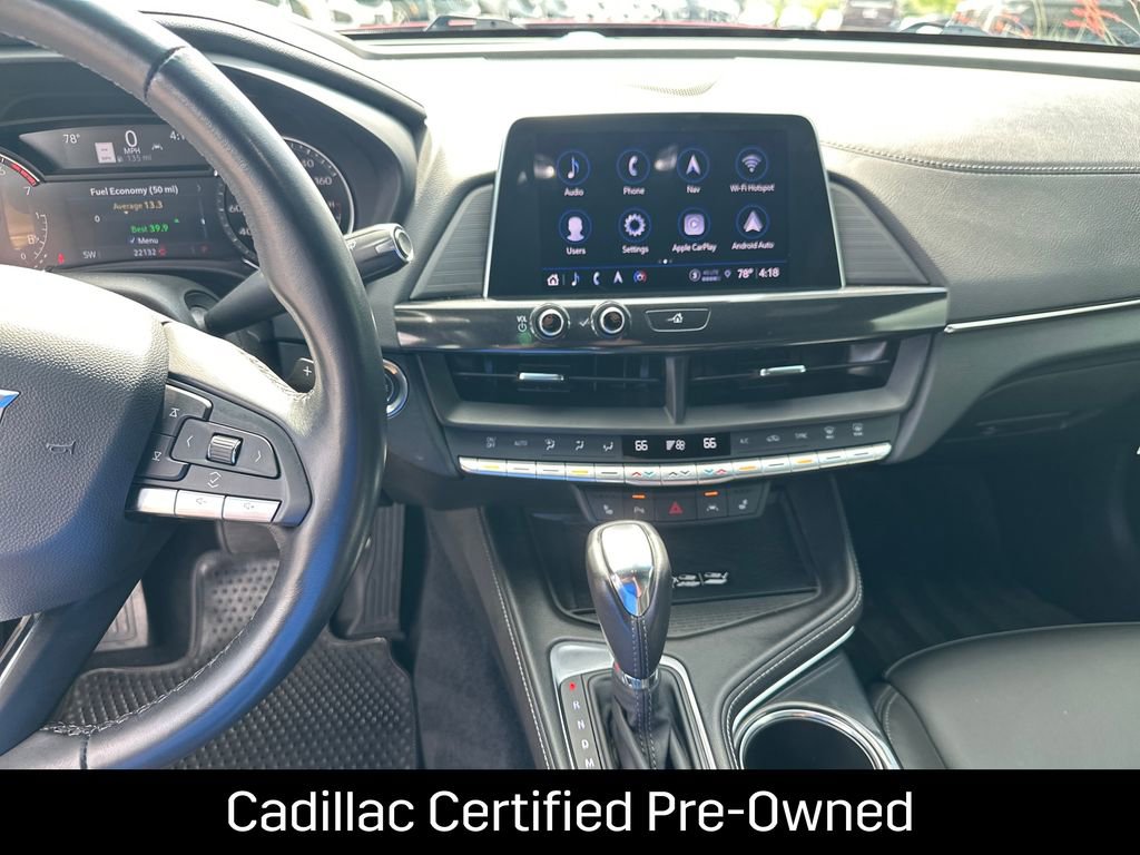 Certified 2024 Cadillac CT4 Luxury w/ Sun And Sound Package RWD image 27