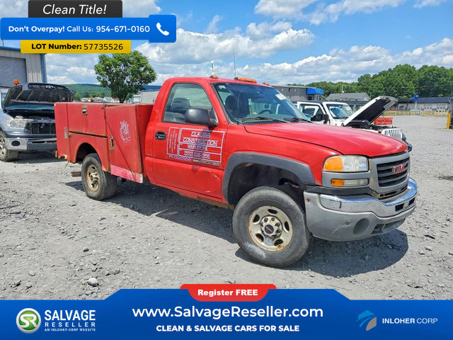Used 2005 GMC Sierra 2500 W/T w/ Snow Plow Prep Package AWD/4WD image 5