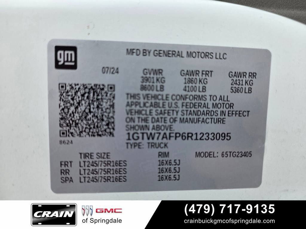 Used 2024 GMC Savana 2500 w/ Driver Convenience Package RWD image 31