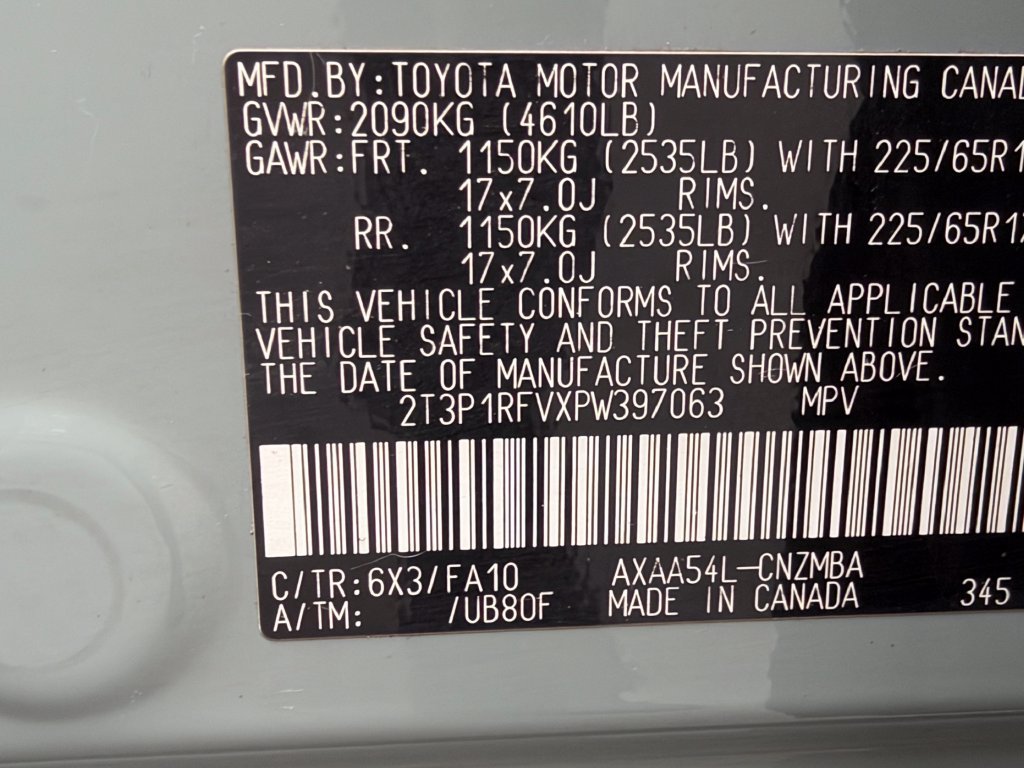 Used 2023 Toyota RAV4 XLE w/ Convenience Package AWD/4WD image 37