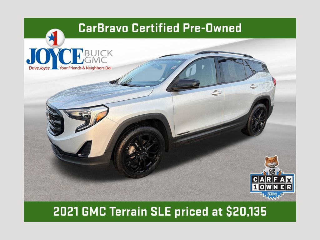 Certified 2021 GMC Terrain SLE w/ Elevation Edition FWD 360° Tour