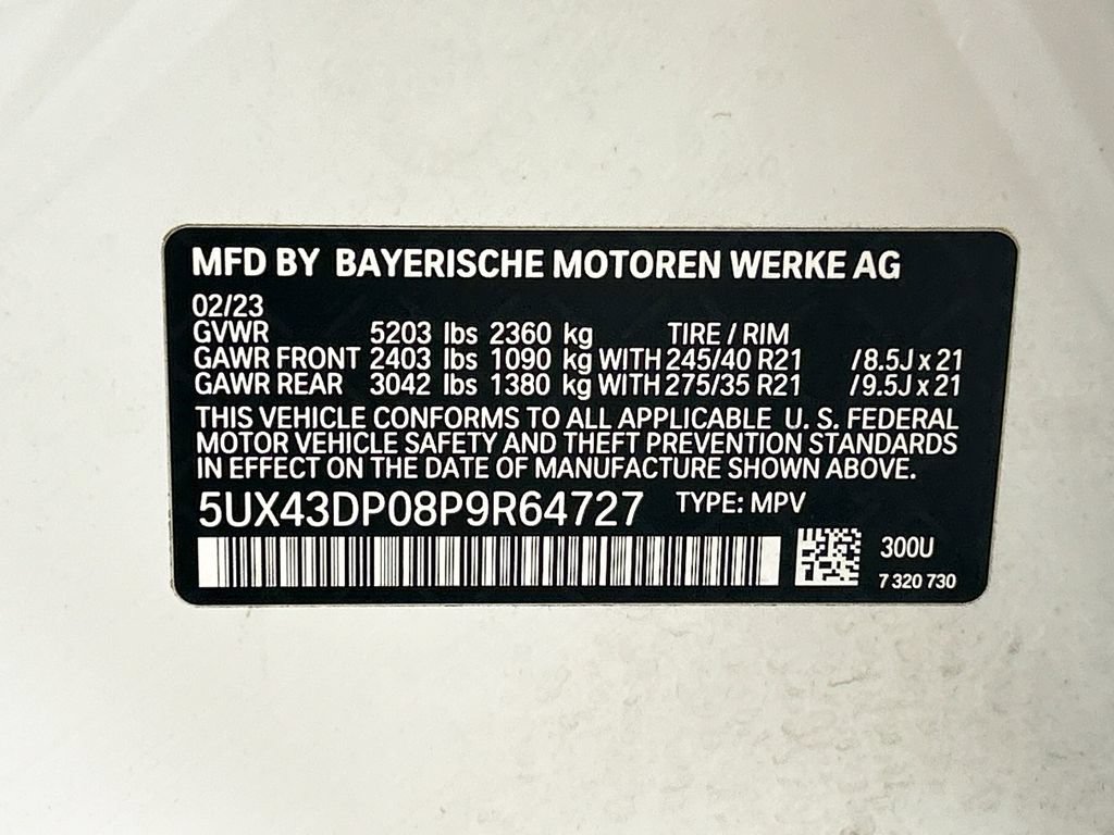 Used 2023 BMW X3 sDrive30i w/ Premium Package RWD image 34