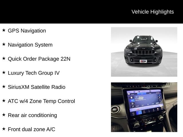 Used 2021 Jeep Grand Cherokee L Overland w/ Luxury Tech Group IV AWD/4WD image 16