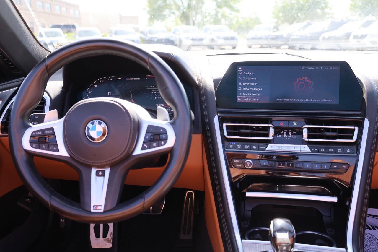 Used 2019 BMW M850i xDrive Convertible w/ Driver Assistance Package AWD/4WD image 22