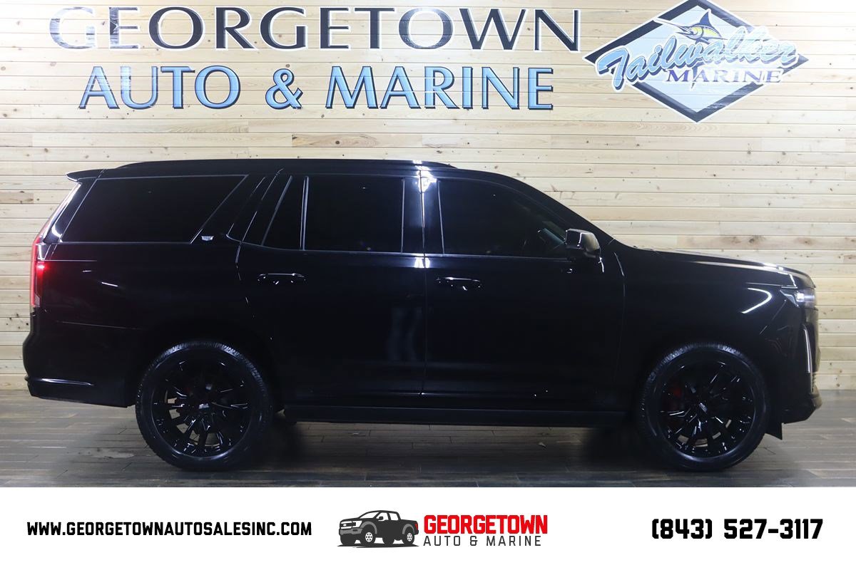 Used 2022 Cadillac Escalade Sport Platinum w/ LPO, ONYX Package image 1