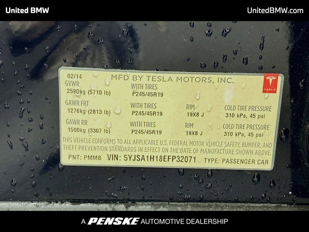 Used 2014 Tesla Model S 60 image 16