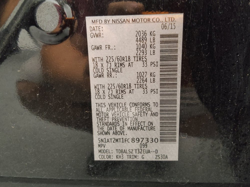 Used 2015 Nissan Rogue SL w/ SL Premium Package FWD image 33