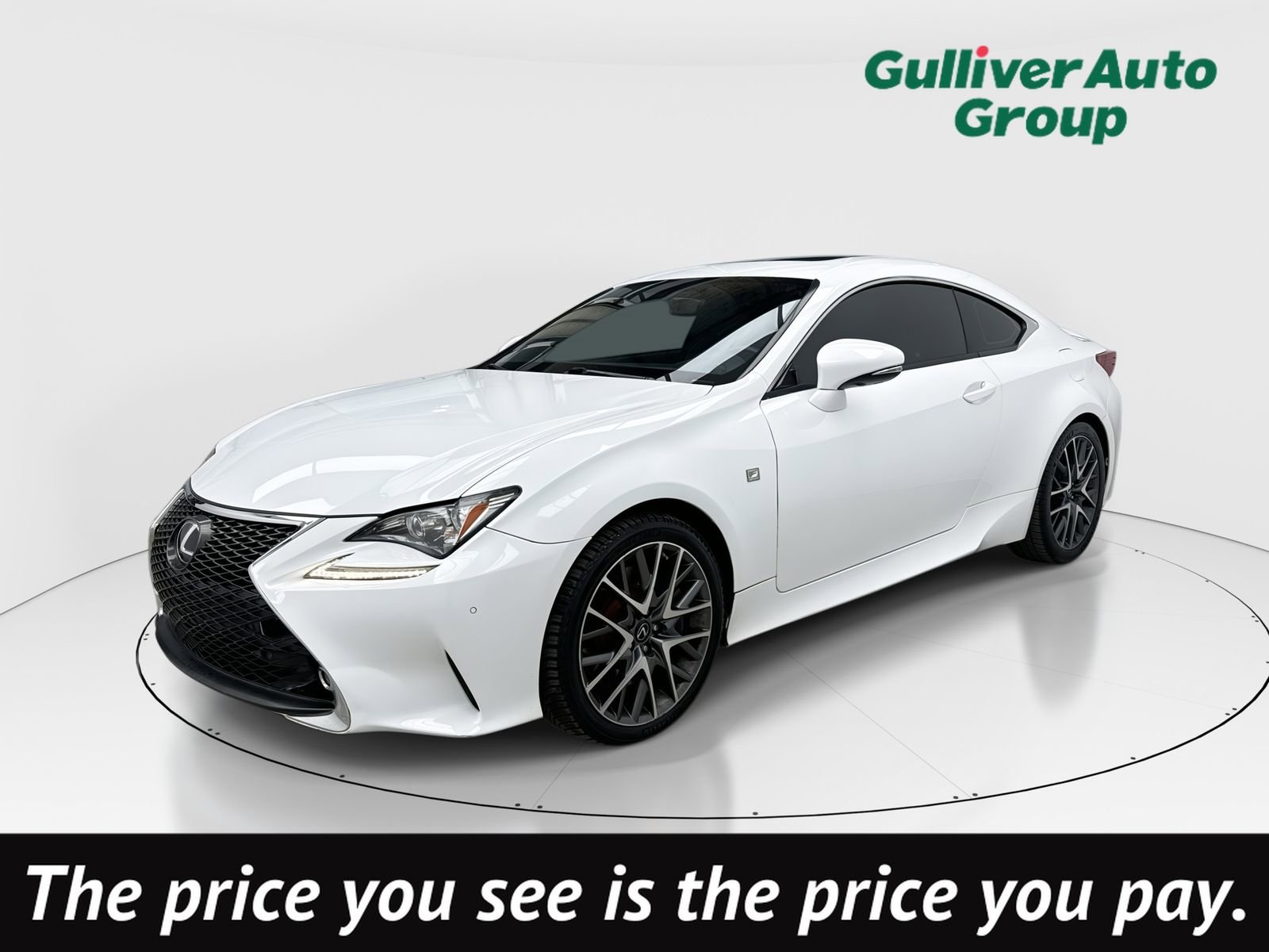 Used 2015 Lexus RC 350 w/ F Sport w/Summer Tires image 1