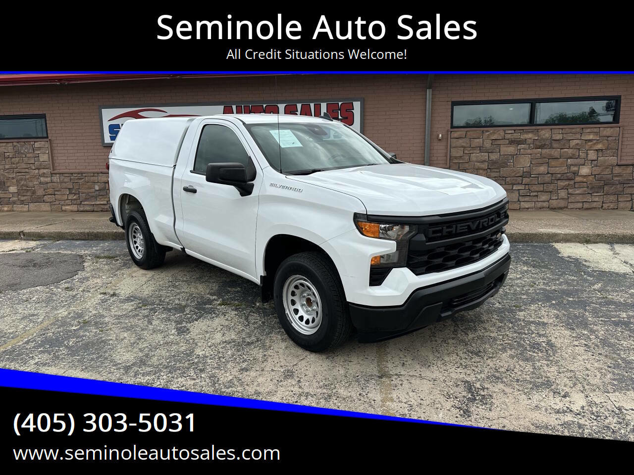 Used 2023 Chevrolet Silverado 1500 W/T RWD image 1