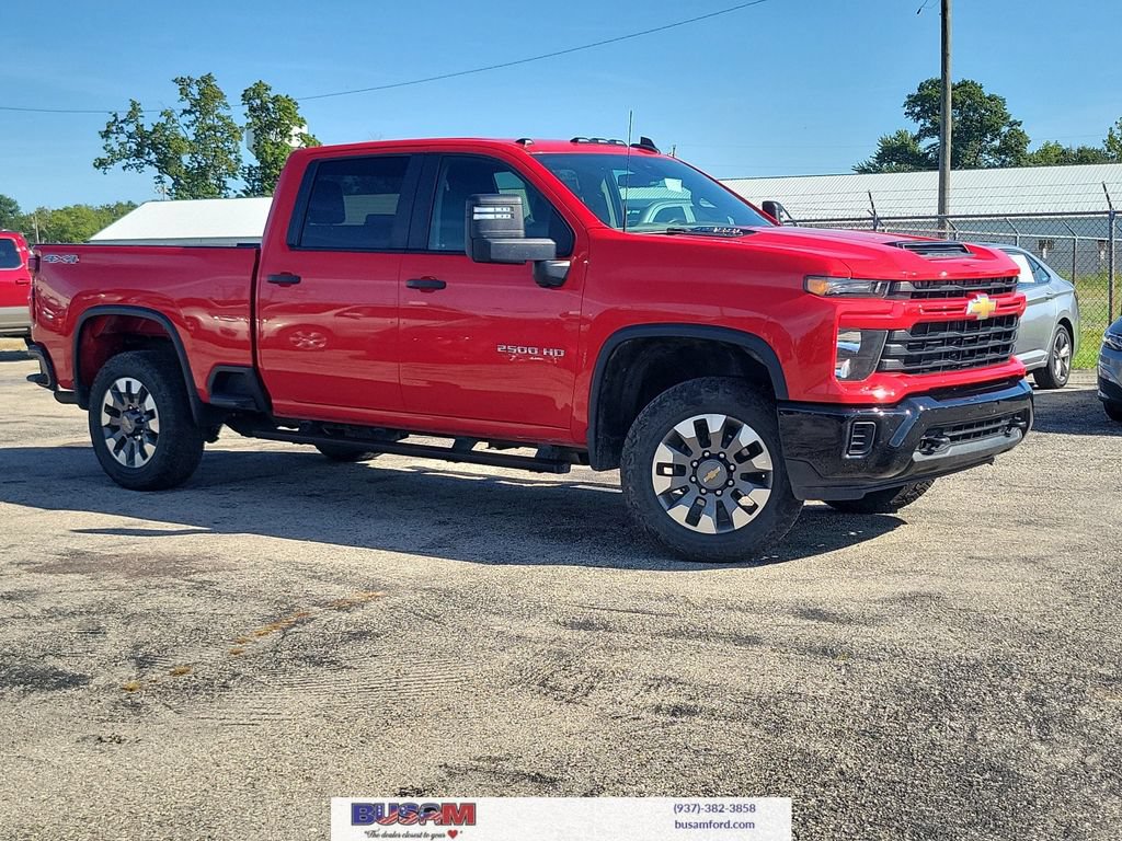 Used 2024 Chevrolet Silverado 2500 Custom w/ Custom Value Package