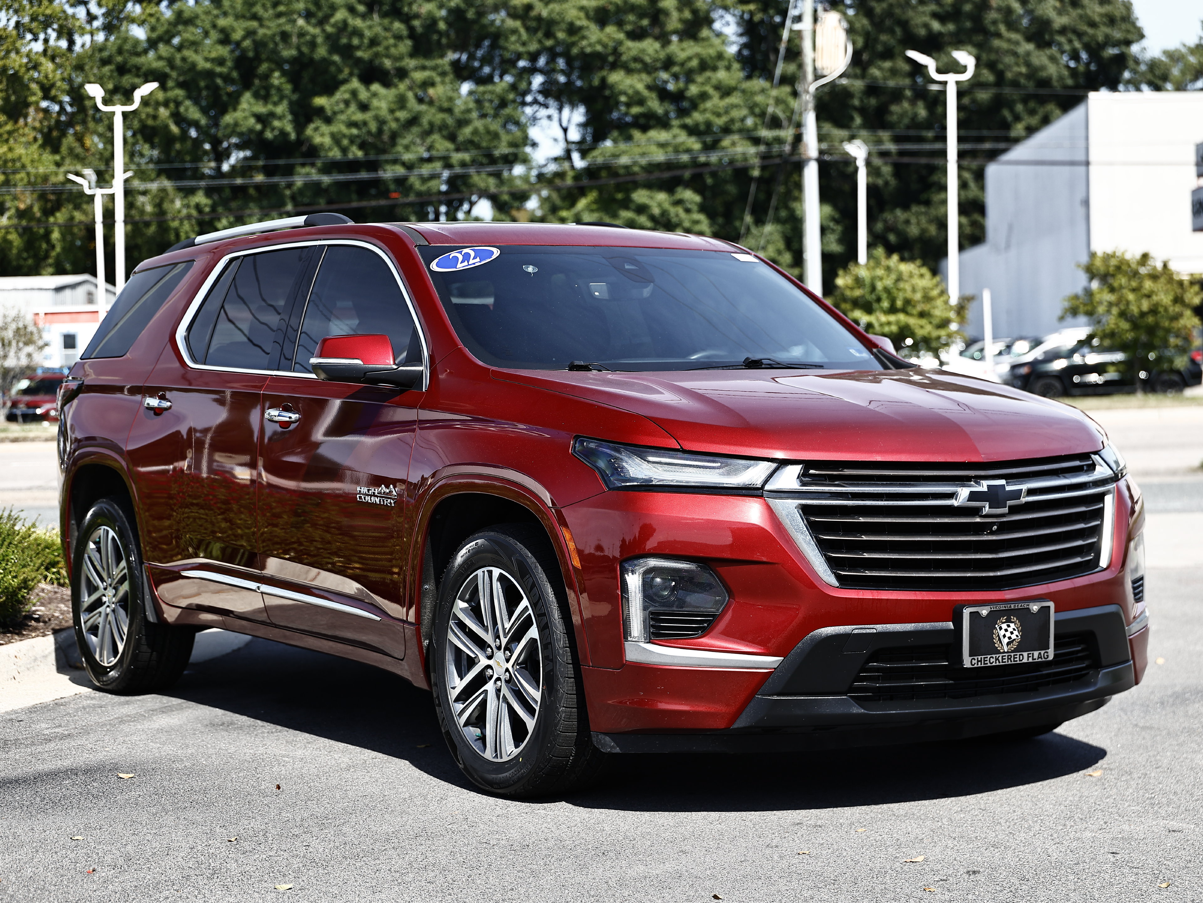 Used 2022 Chevrolet Traverse High Country w/ LPO, Floor Liner Package AWD/4WD image 13
