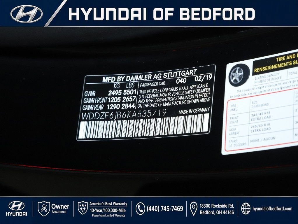 Used 2019 Mercedes-Benz E 450 4MATIC Sedan image 27