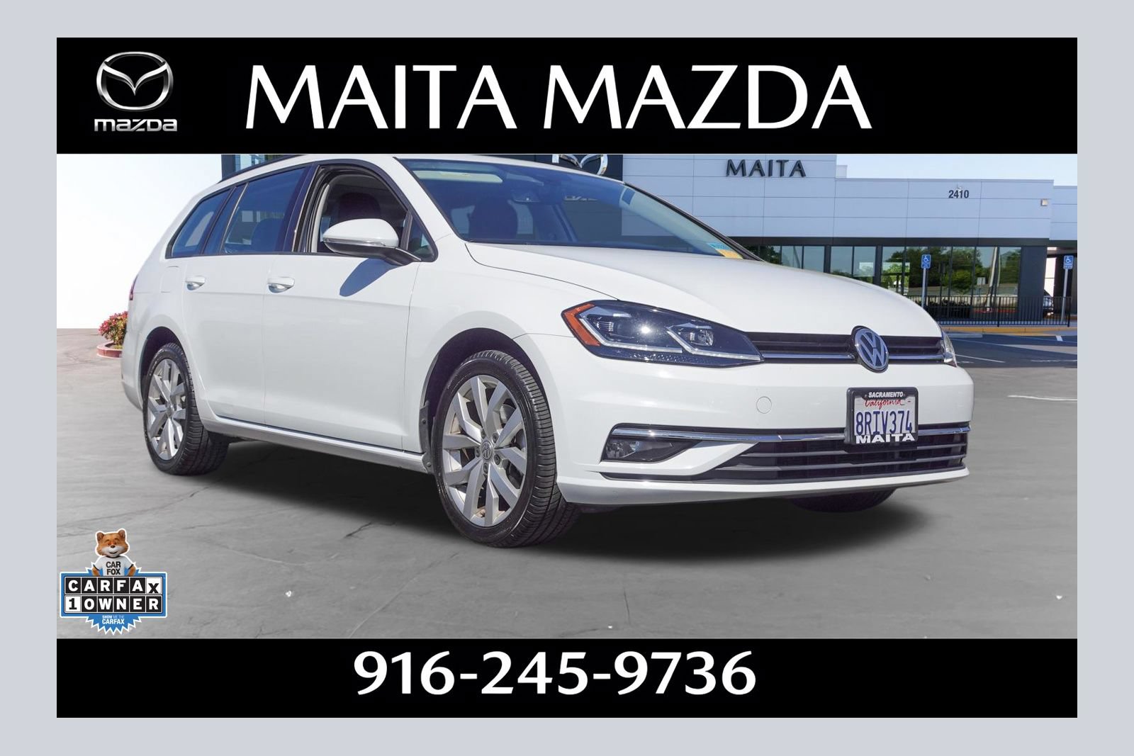 Used 2019 Volkswagen Golf SE FWD image 1