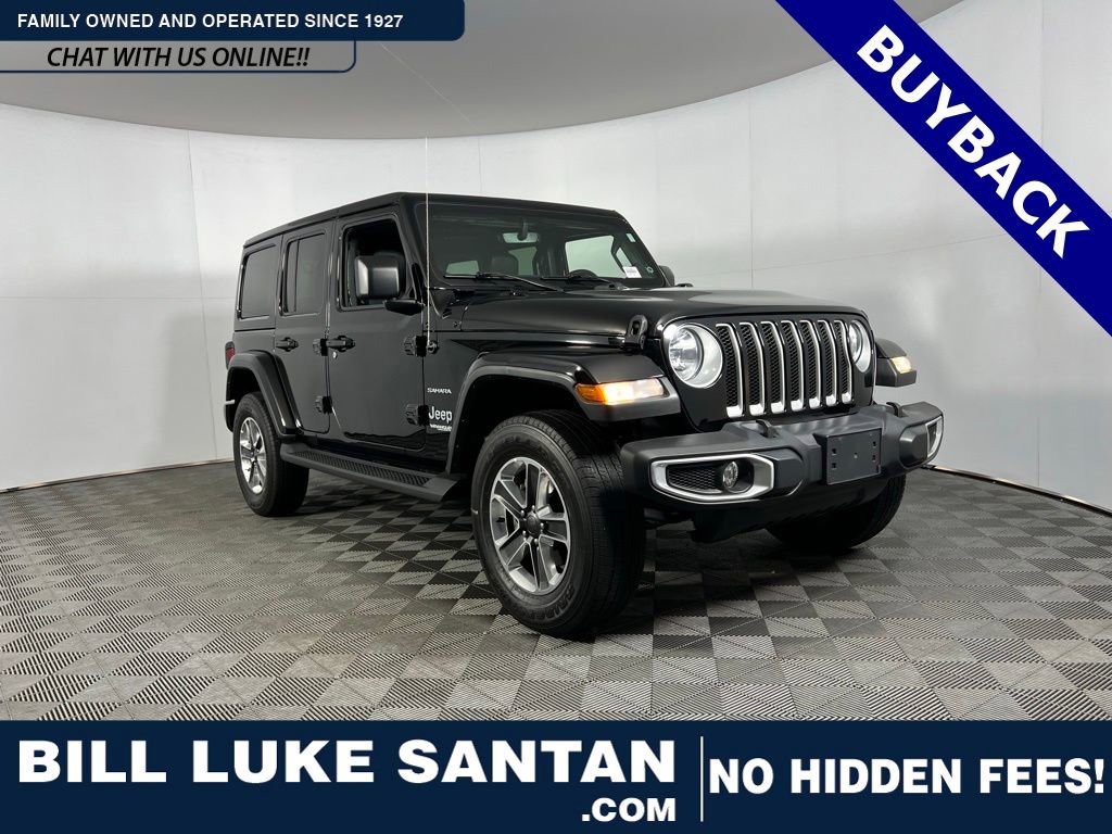 Used 2022 Jeep Wrangler Unlimited Sahara image 1