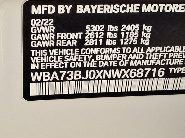 Used 2022 BMW 540i xDrive w/ Premium Package image 27