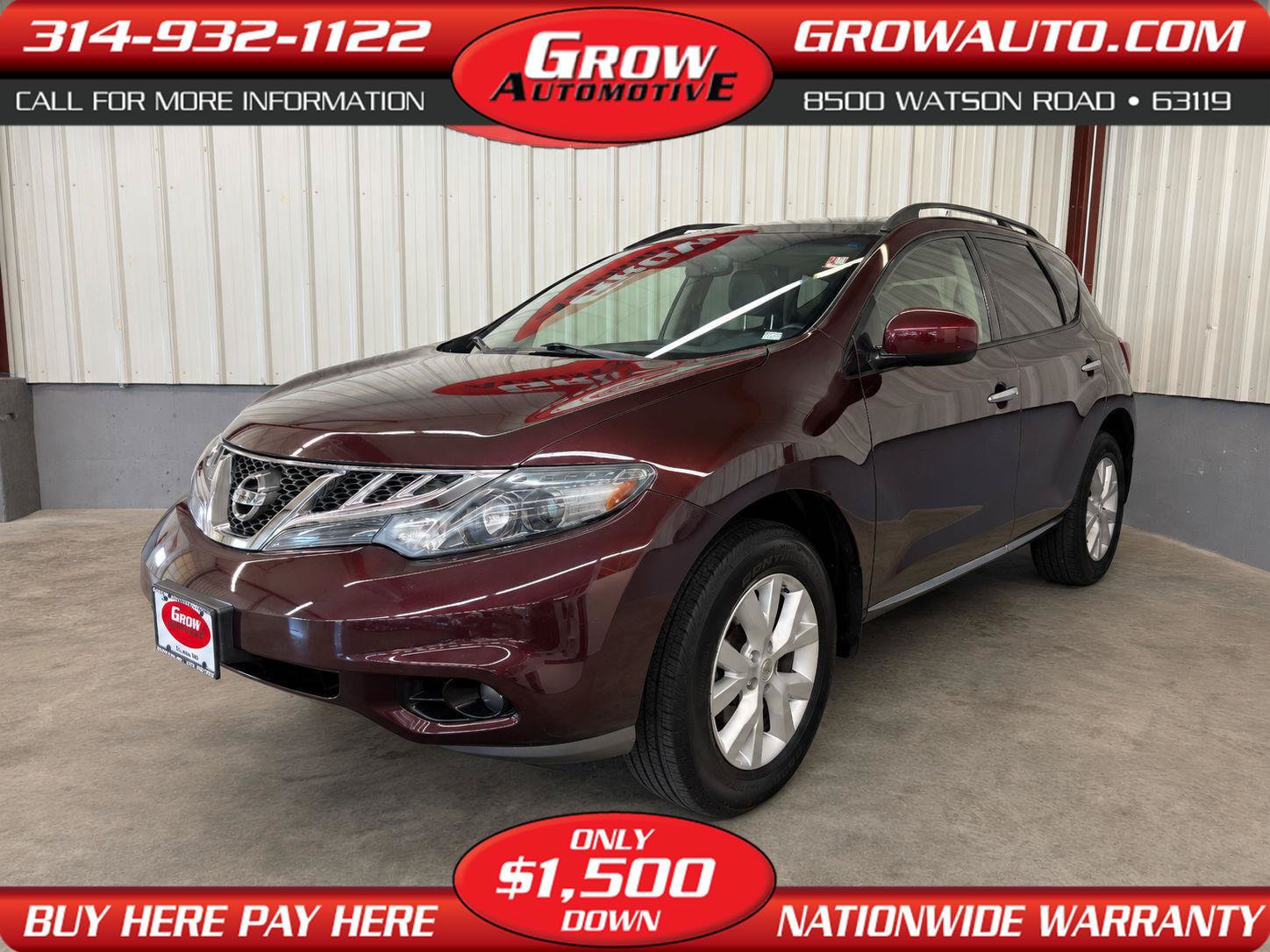 Used 2014 Nissan Murano SL w/ Navigation Package