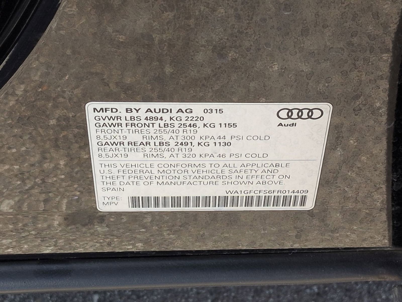 Used 2015 Audi Q3 2.0T Prestige image 35