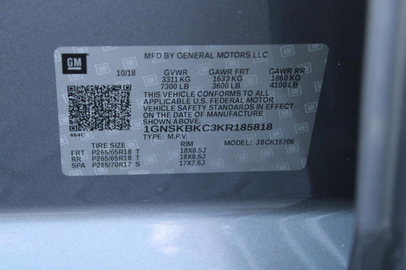 Used 2019 Chevrolet Tahoe LT w/ Off-Road Package image 18