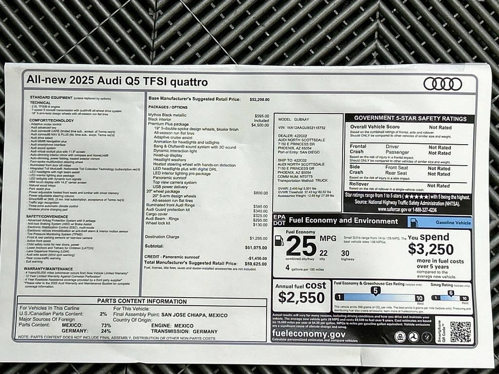 Used 2025 Audi Q5 Premium Plus AWD/4WD image 35