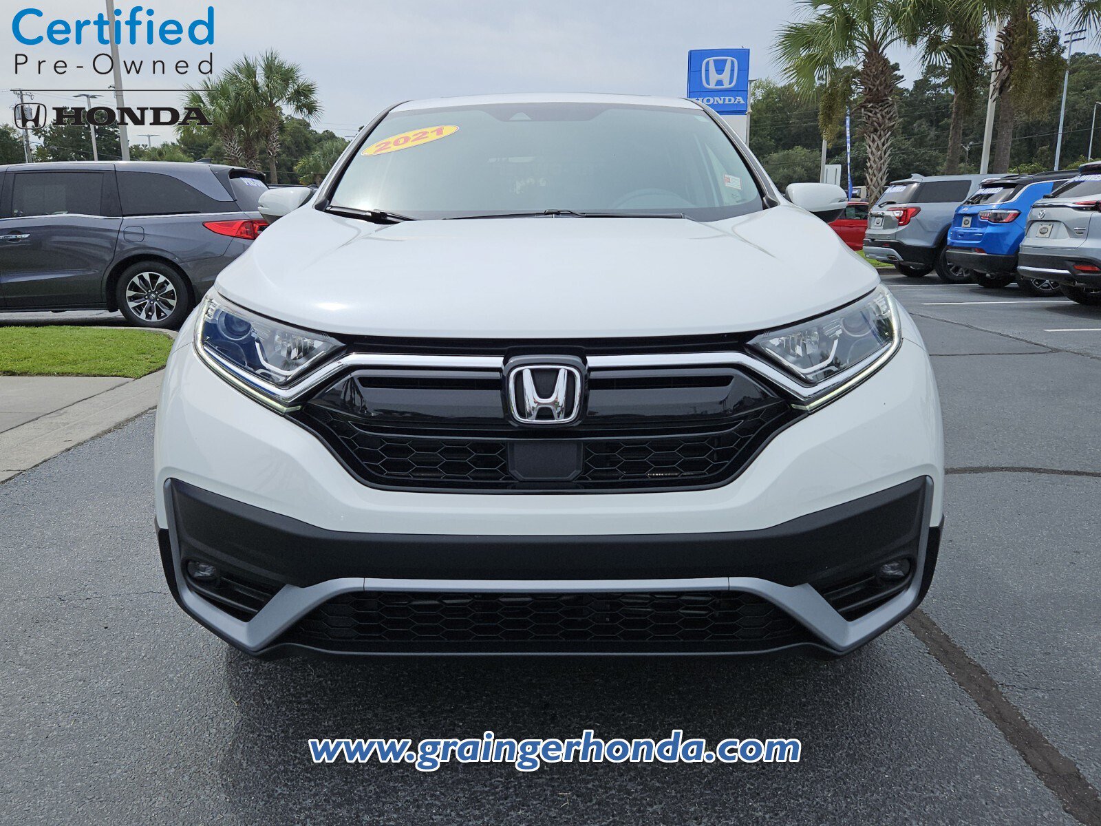 Certified 2021 Honda CR-V EX image 8