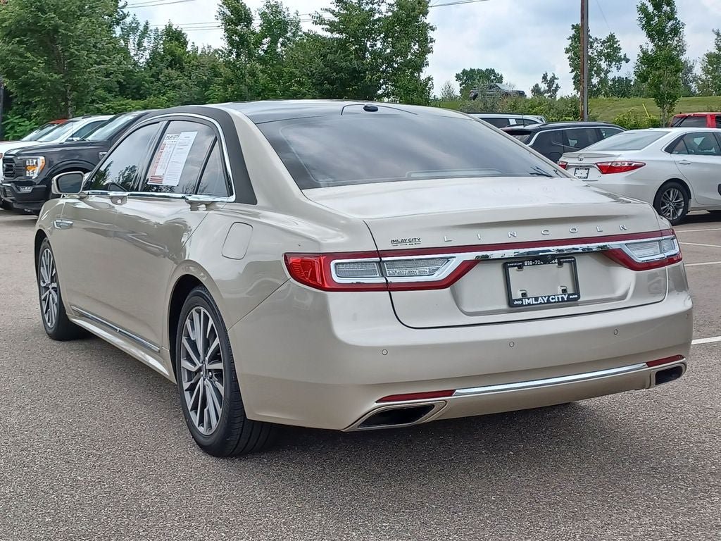 Used 2017 Lincoln Continental Reserve w/ Climate Package AWD/4WD image 3