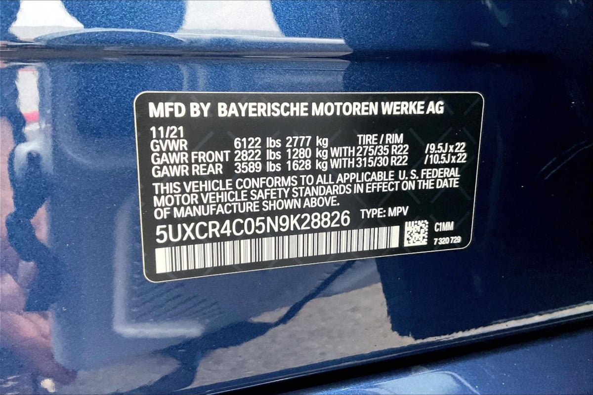 Used 2022 BMW X5 sDrive40i w/ M Sport Package RWD image 28