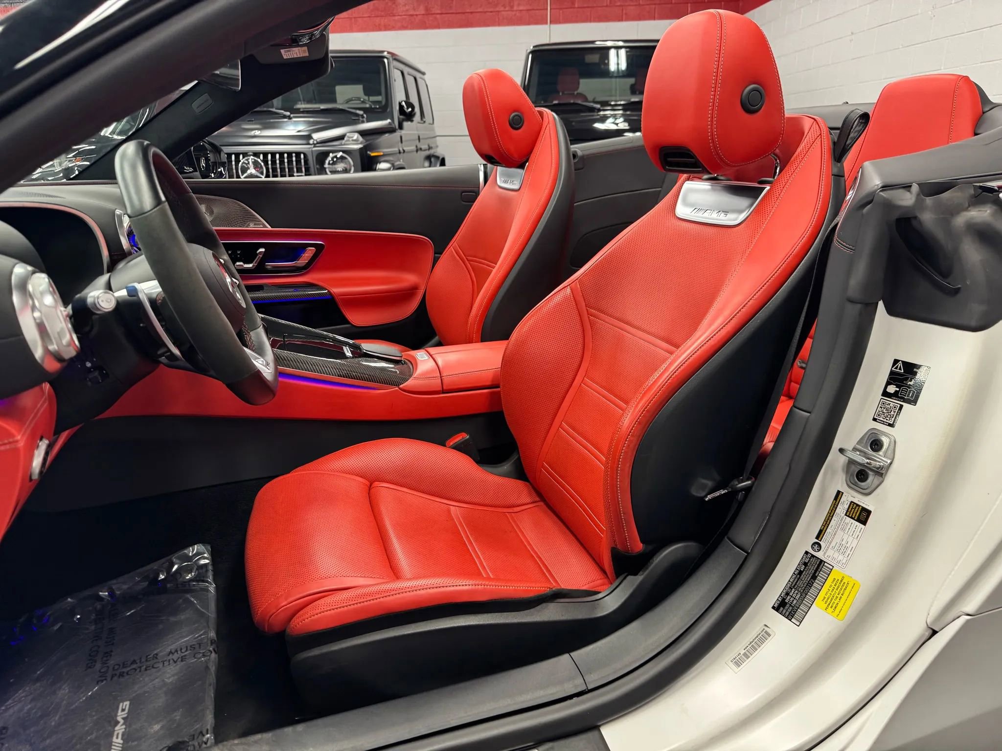 Used 2022 Mercedes-Benz SL 63 AMG SL 63 Touring Roadster 2D image 27