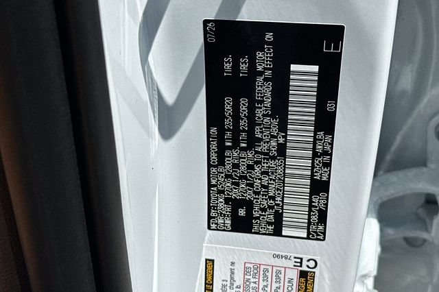 New 2026 Lexus NX 350 AWD w/ Accessory Package (K3) image 23