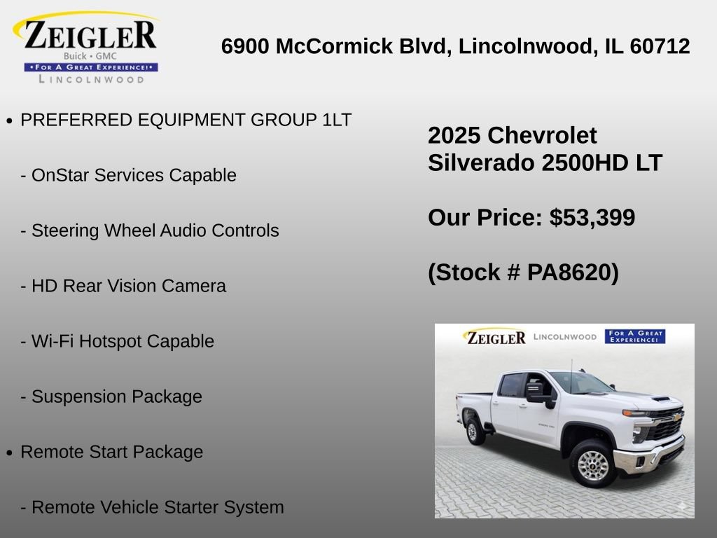 Used 2025 Chevrolet Silverado 2500 LT w/ Convenience Package AWD/4WD image 30
