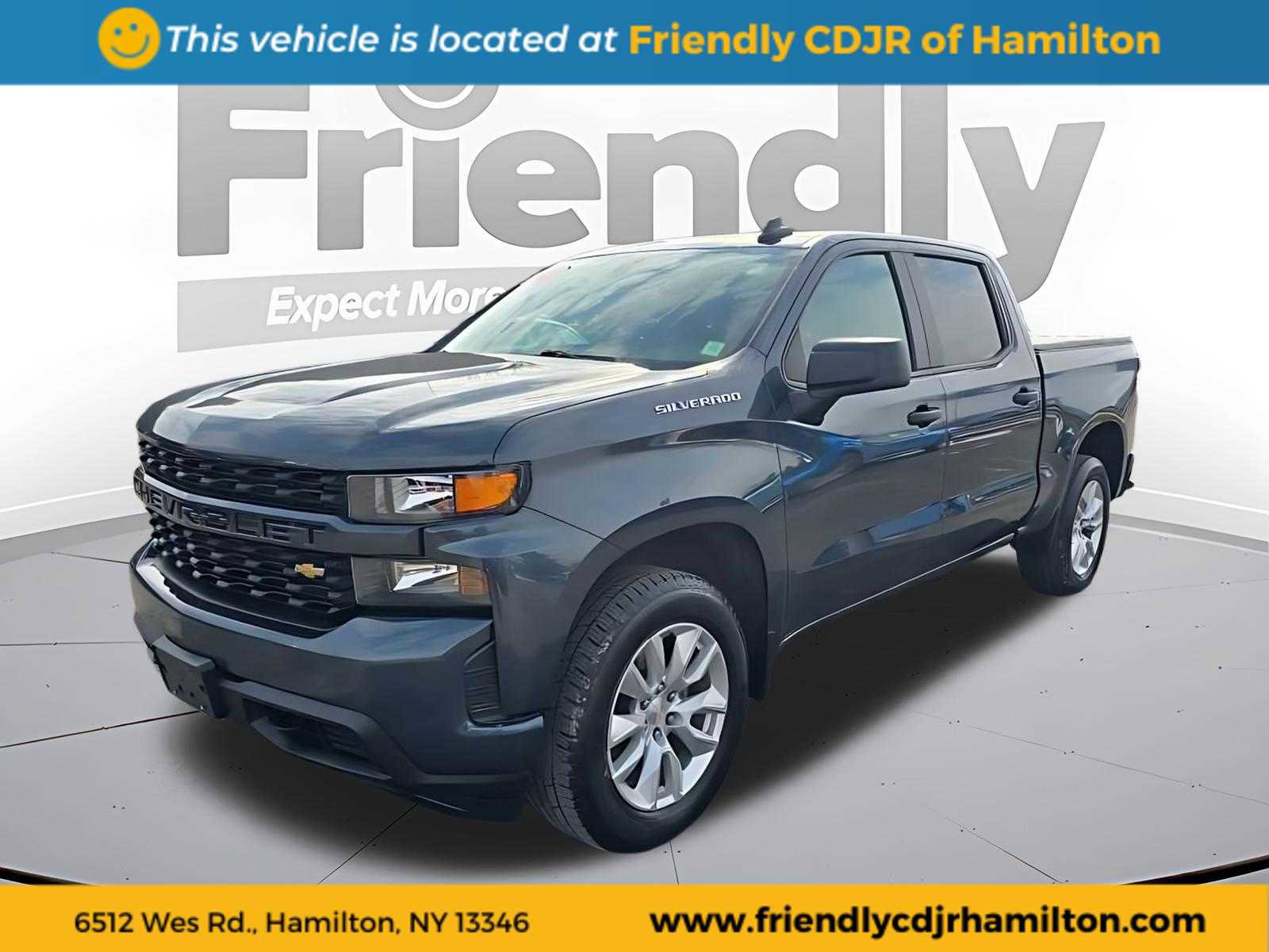 Used 2021 Chevrolet Silverado 1500 Custom image 1