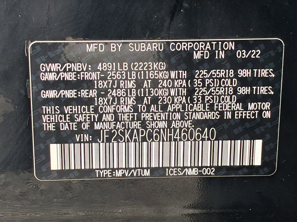 Used 2022 Subaru Forester Limited w/ Popular Package #3 AWD/4WD image 30