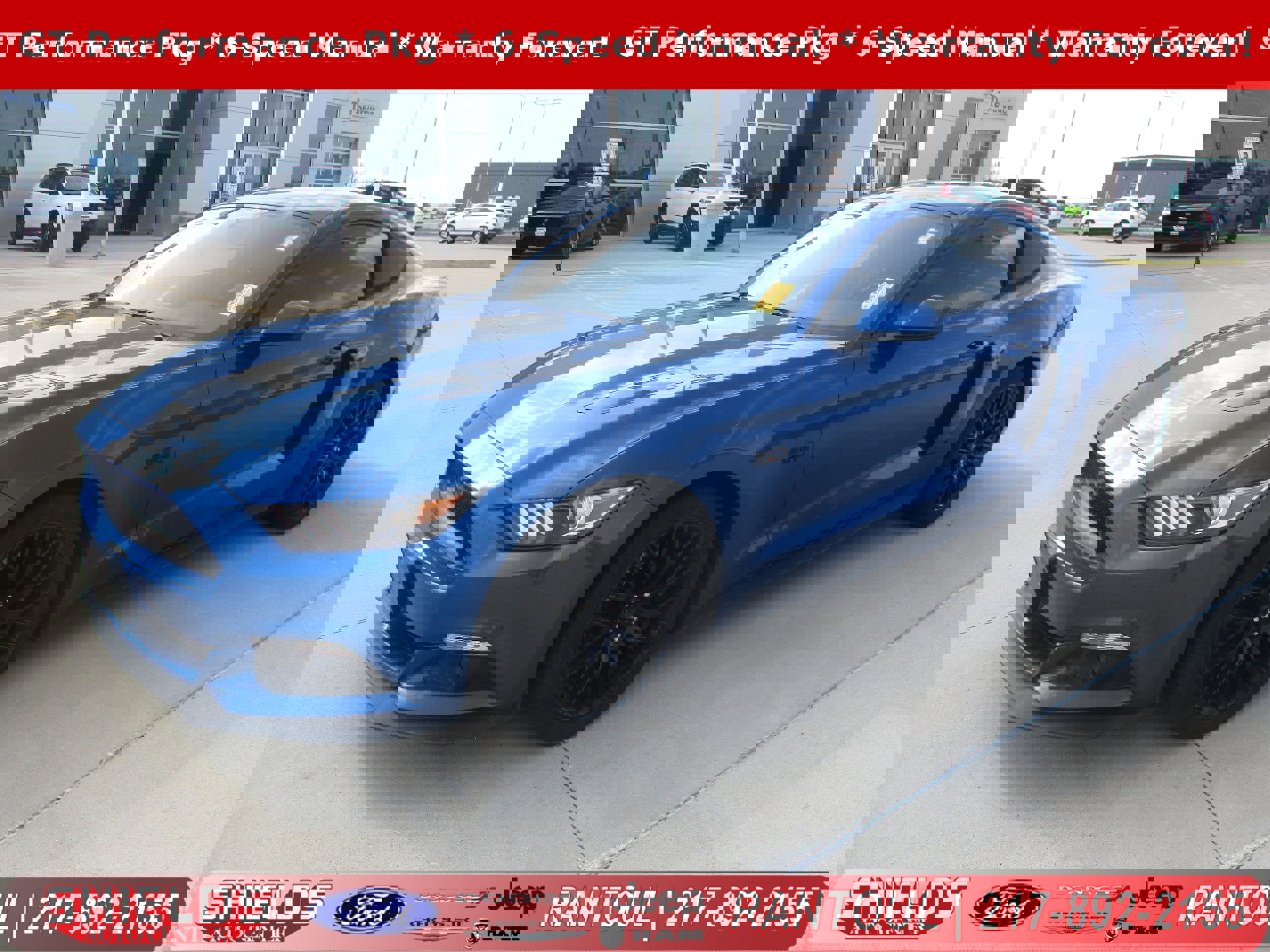 Used 2017 Ford Mustang GT w/ GT Performance Package RWD image 1