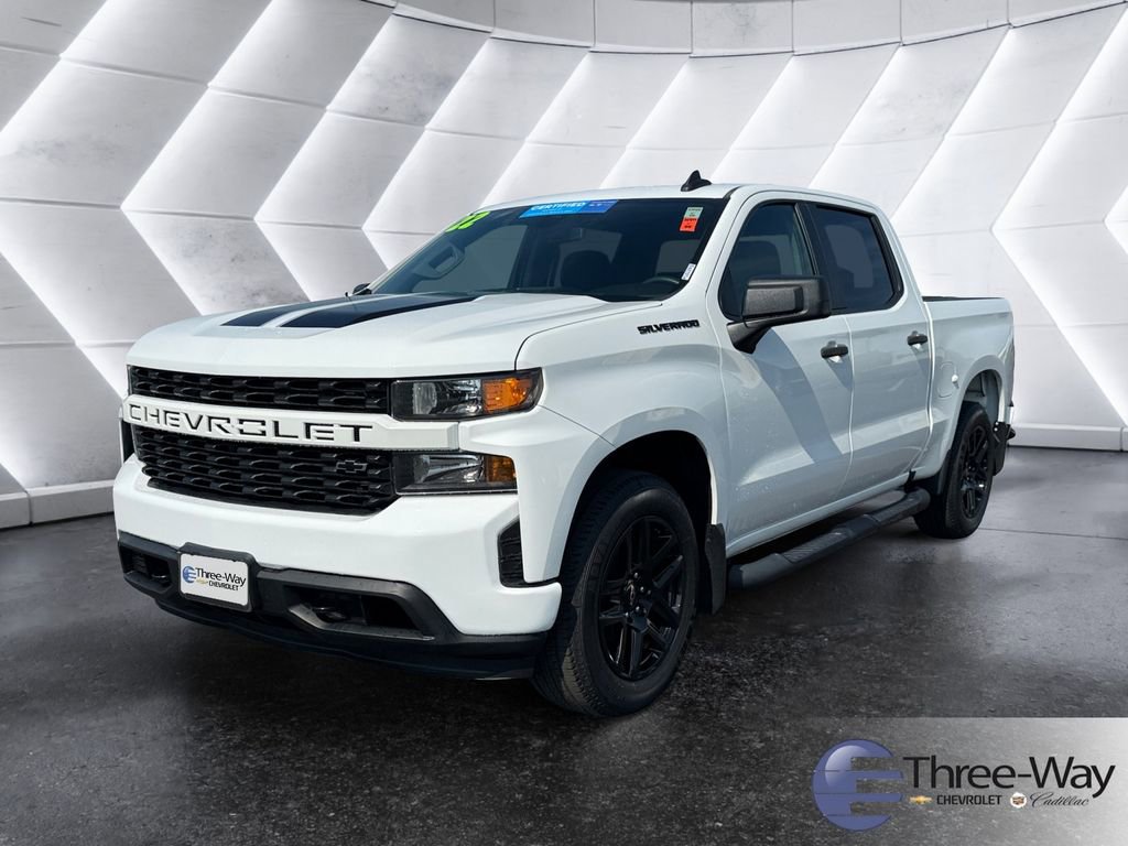 Certified 2022 Chevrolet Silverado 1500 Custom w/ Rally Edition