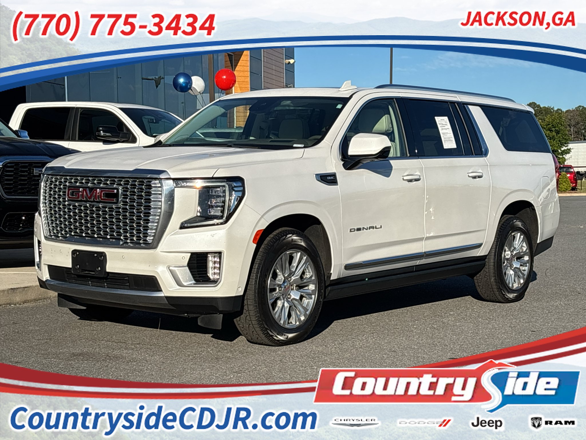 Used 2023 GMC Yukon XL Denali w/ Advanced Technology Package RWD image 1