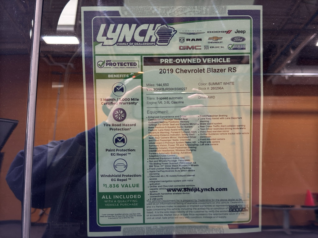 Used 2019 Chevrolet Blazer RS image 45