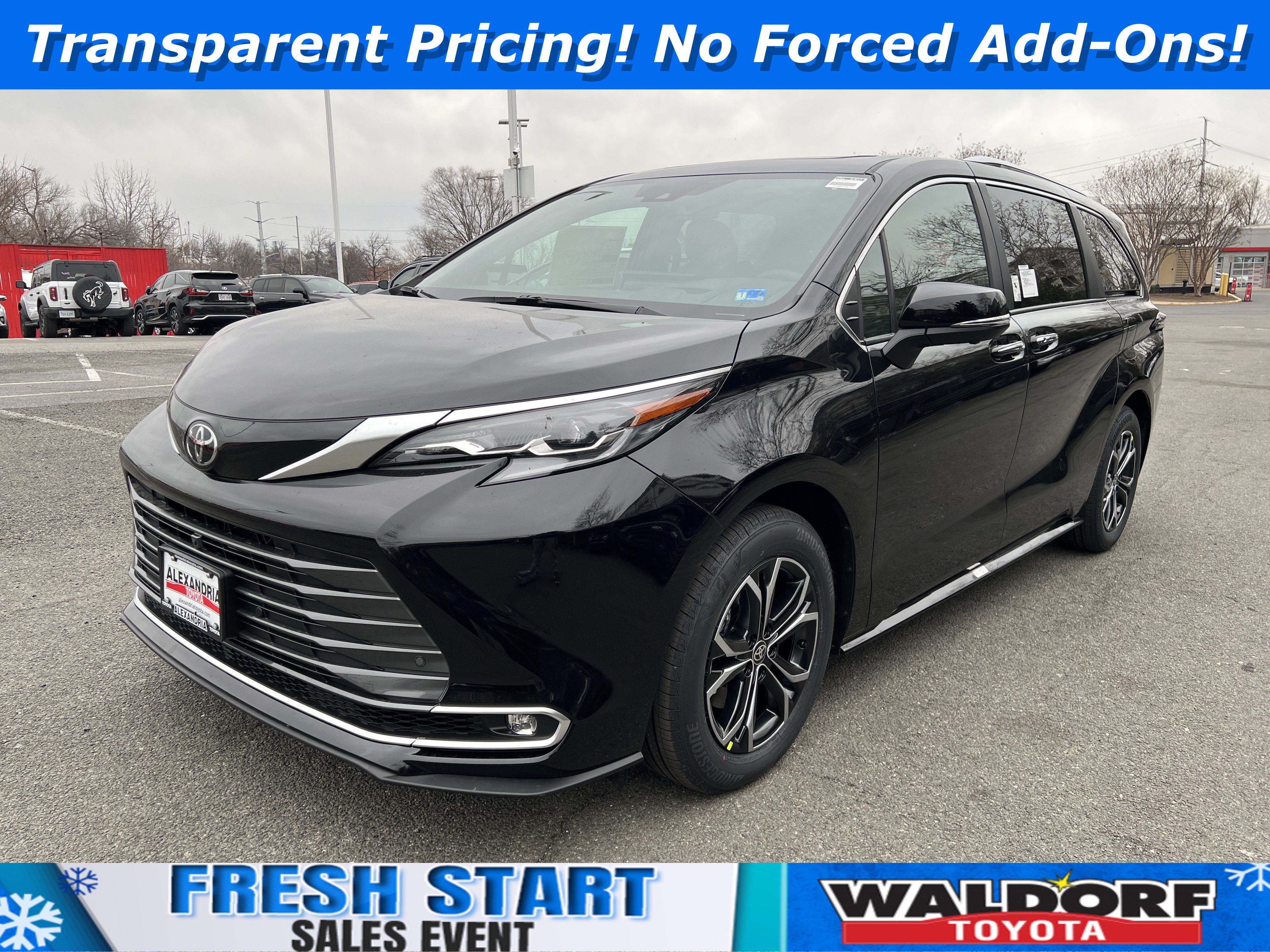 New 2026 Toyota Sienna Platinum