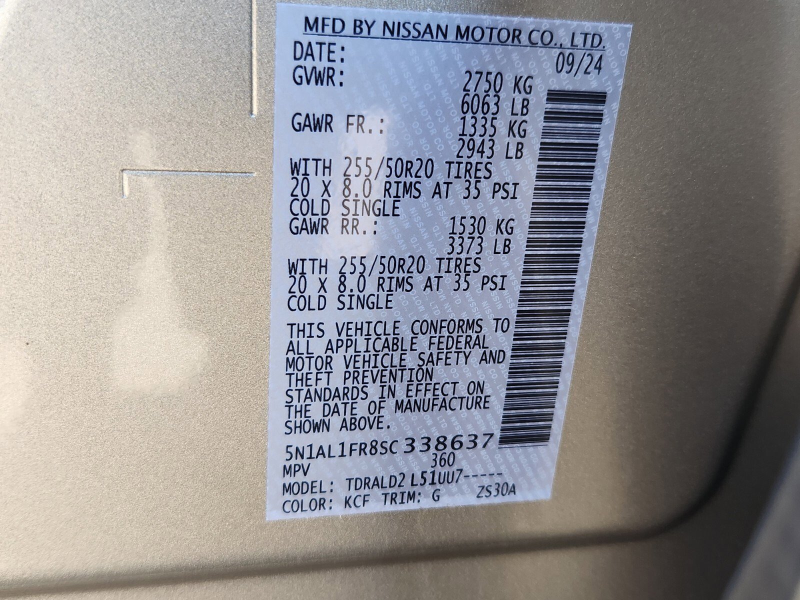 Certified 2025 INFINITI QX60 Luxe image 20