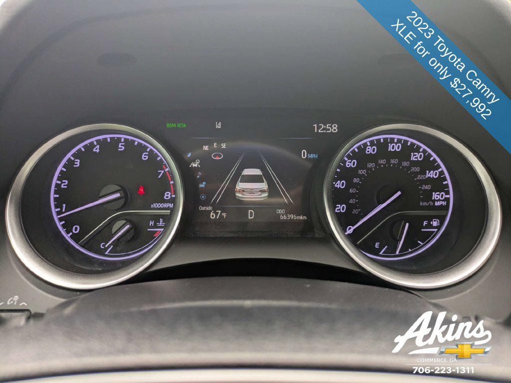 Used 2023 Toyota Camry XLE w/ Navigation Package FWD image 28