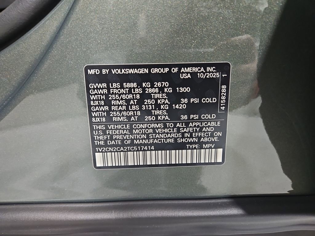 New 2026 Volkswagen Atlas Peak Edition image 26