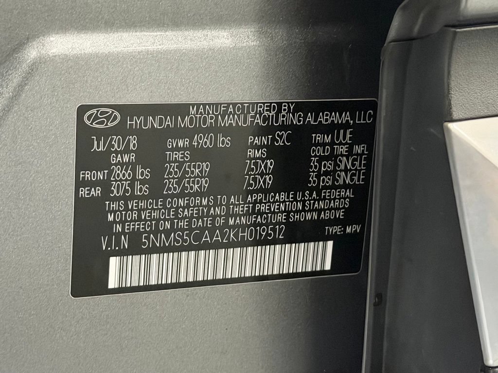 Used 2019 Hyundai Santa Fe AWD image 29