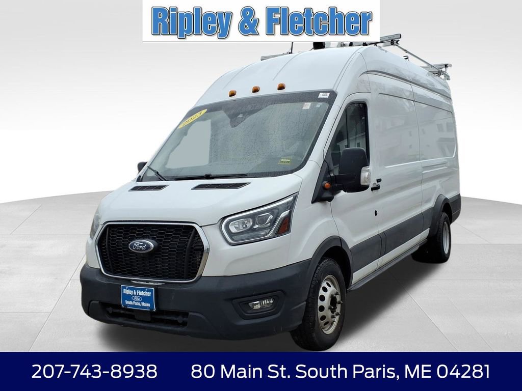 Used 2023 Ford Transit 350 148 High Roof Extended DRW w/ Interior Upgrade Package image 1