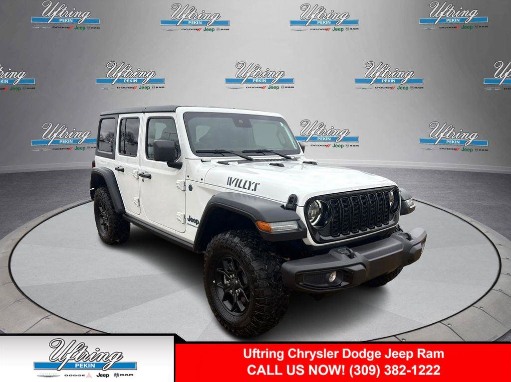 Used 2025 Jeep Wrangler Unlimited Sport S 4xe AWD/4WD video 1
