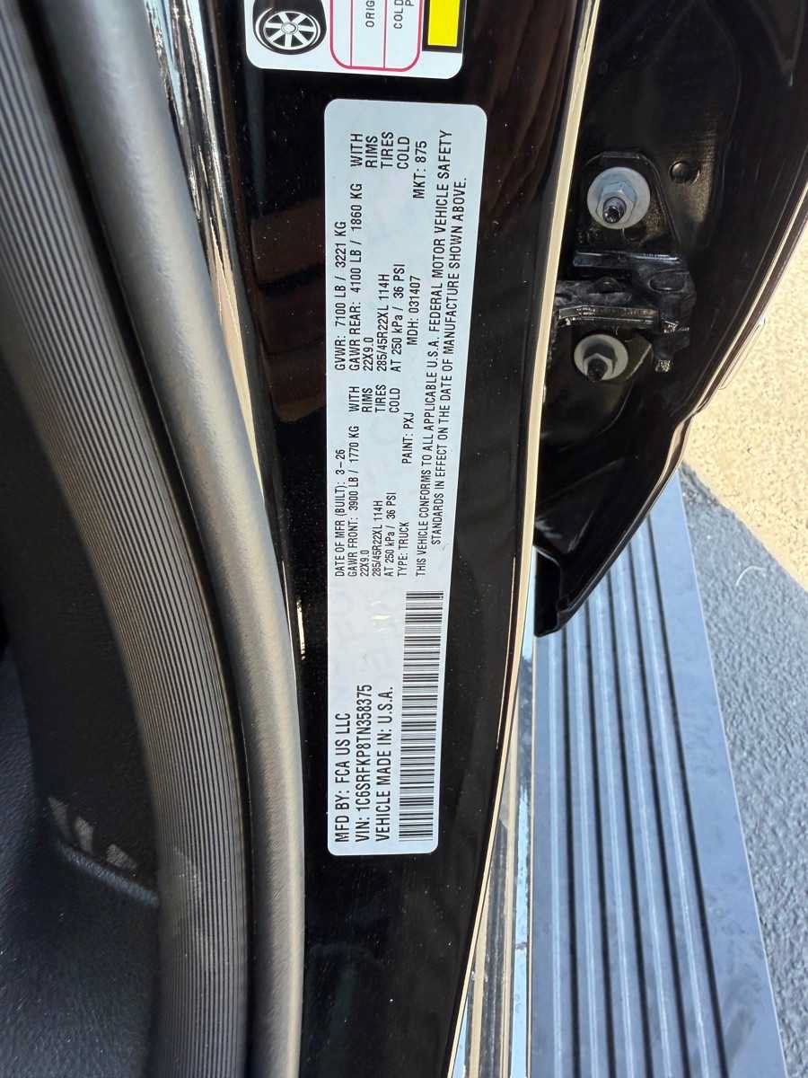 New 2026 RAM 1500 Tungsten AWD/4WD image 39