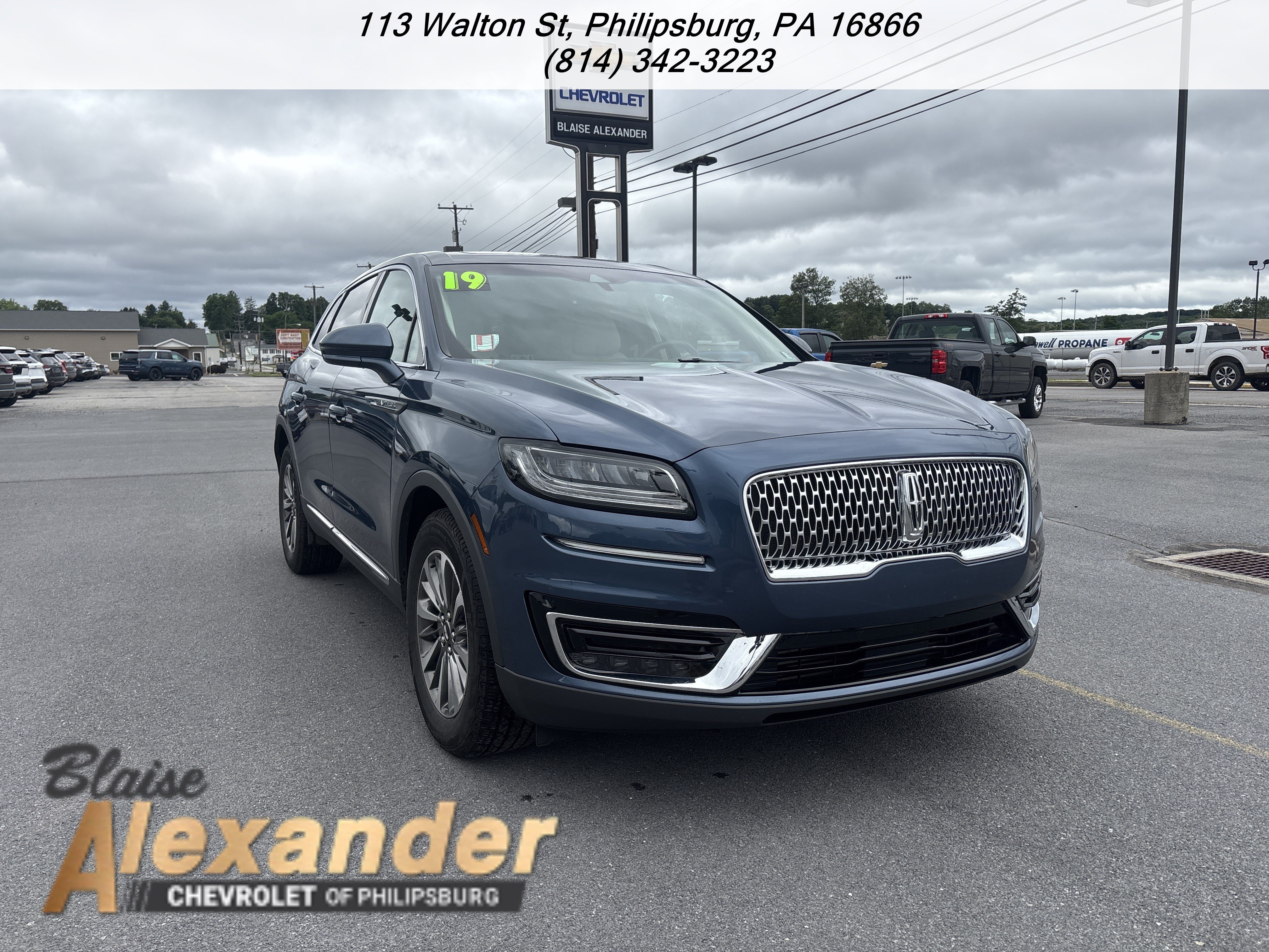 Used 2019 Lincoln Nautilus Select