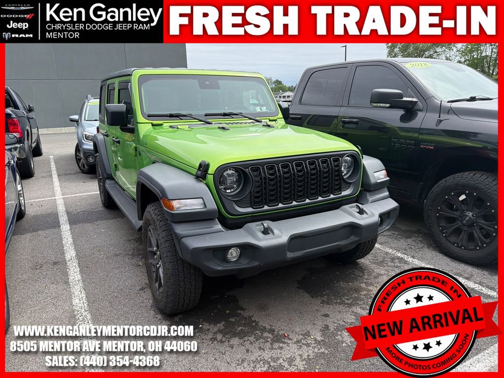 Used 2025 Jeep Wrangler Unlimited Sport AWD/4WD 360° Tour