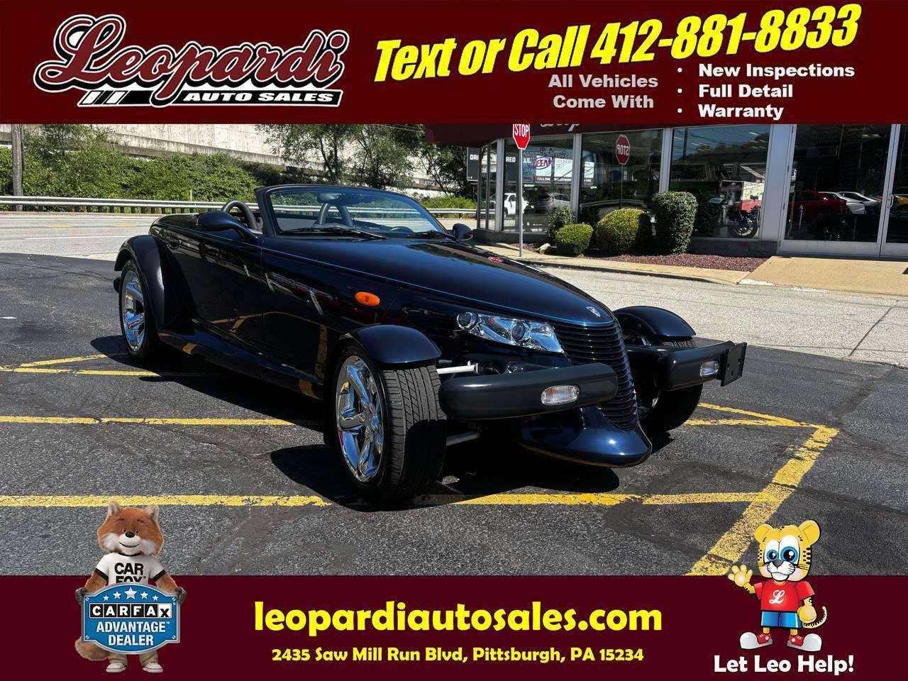 Used 2001 Chrysler Prowler