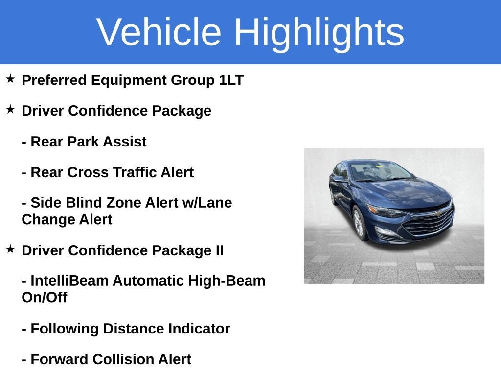 Used 2019 Chevrolet Malibu LT w/ Driver Confidence Package II FWD image 4