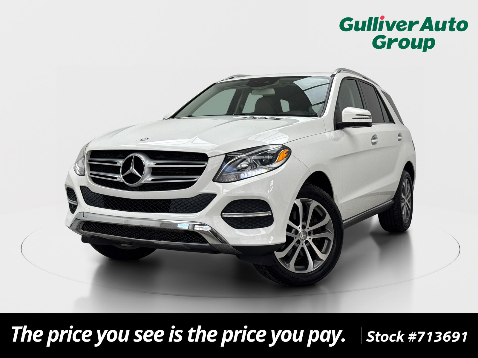 Used 2016 Mercedes-Benz GLE 350 4MATIC w/ Premium Package image 1