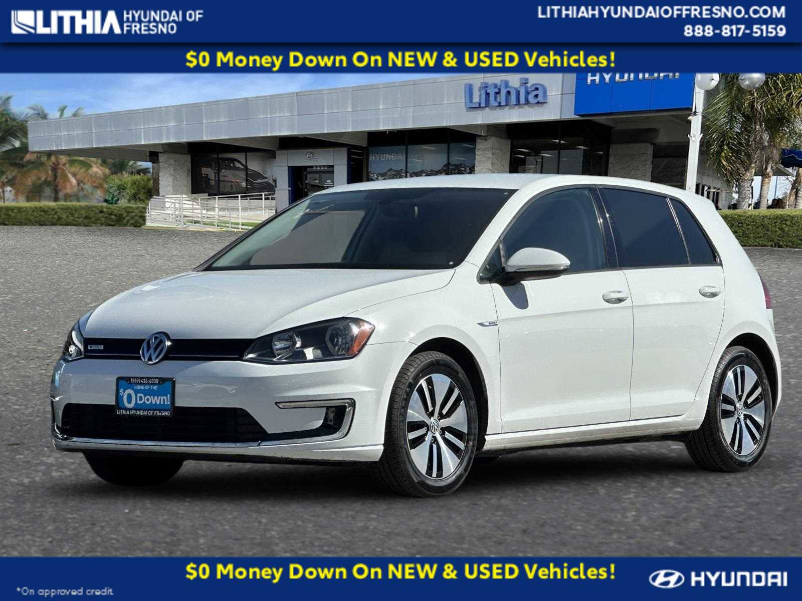 Used 2016 Volkswagen e-Golf SE w/ DC Fast Charging Package